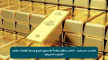 مكاسب مستمرة.. الذهب يحقق ارتفاعاً للأسبوع الرابع وسط توقعات خفض الفائدة الأمريكية
